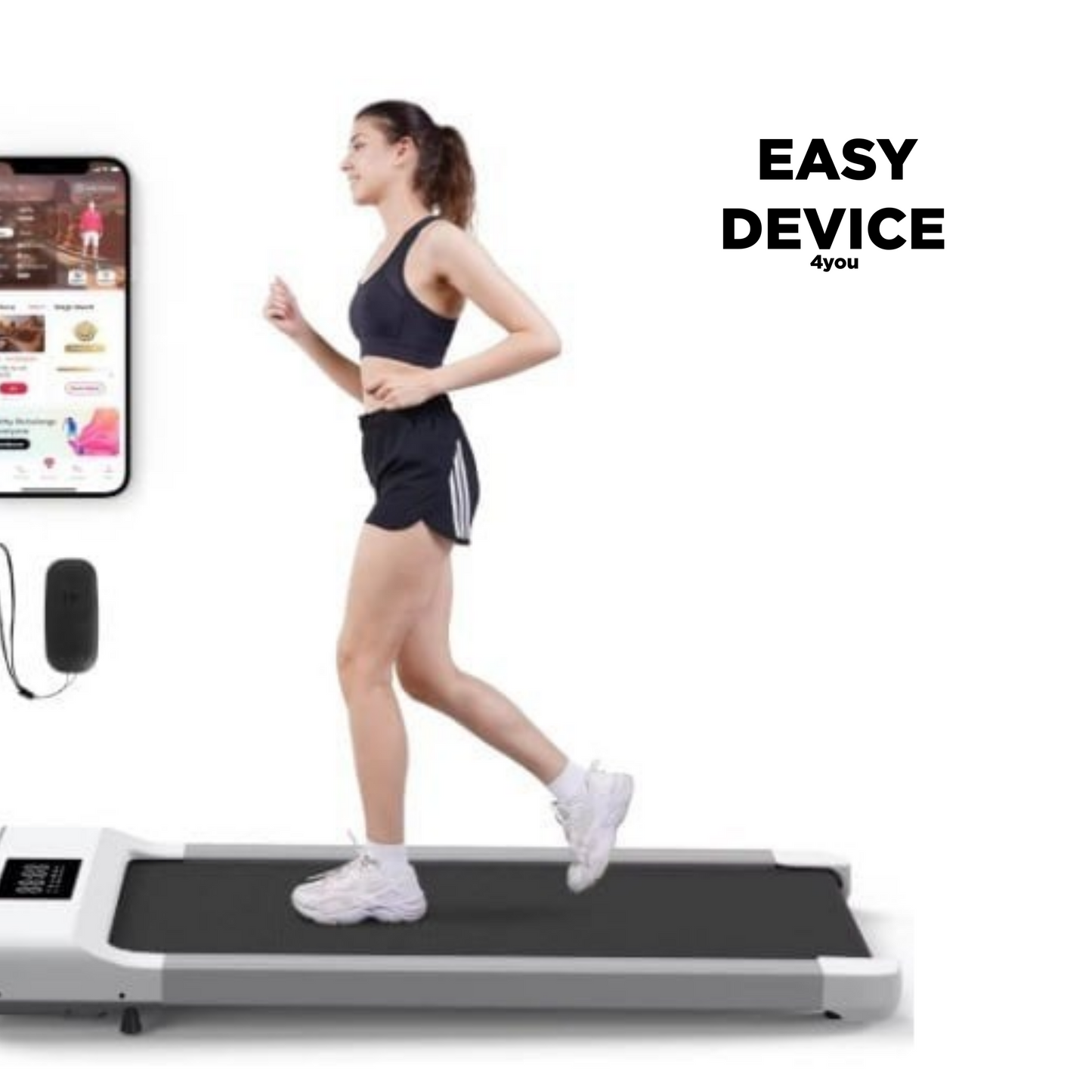 ED4YOU™ Smart Walking Pad, 2-in-1 Under Desk Treadmill